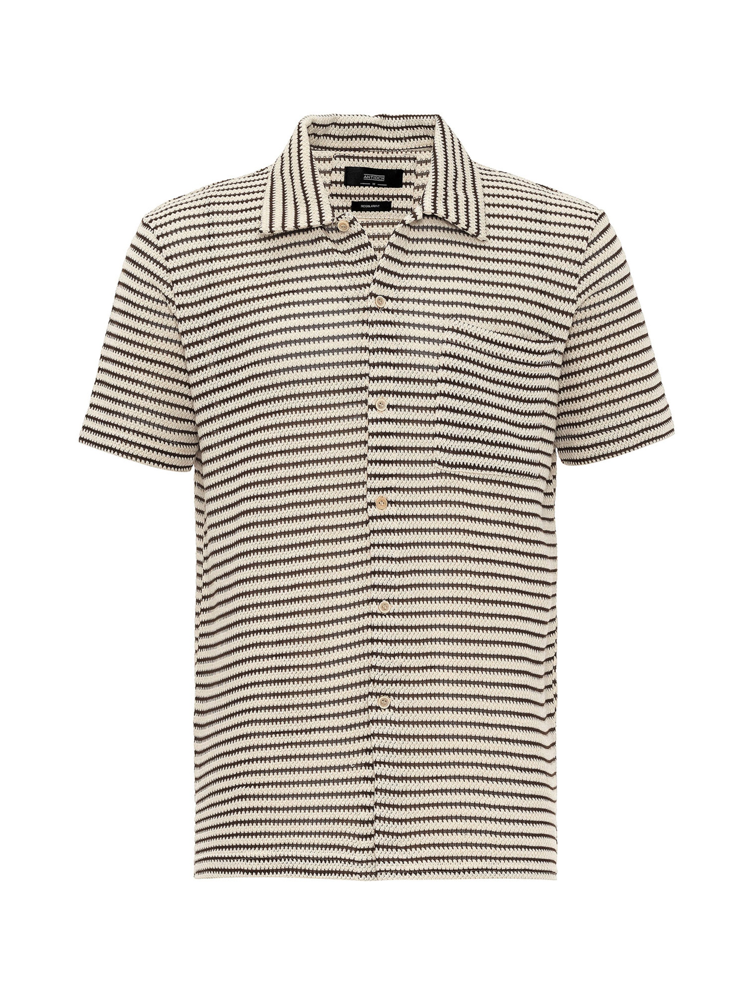 Antioch T-shirt i brun: framsida