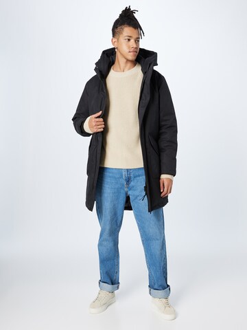 minimum Between-seasons coat 'VIRKEDALO' in Black