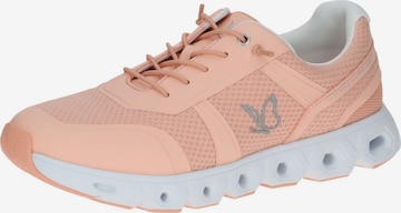 Baskets basses CAPRICE en orange : devant