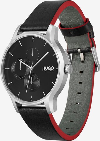 HUGO Analog Watch in Black