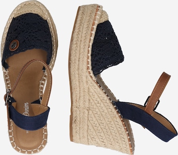 TOM TAILOR - Sandalias en azul