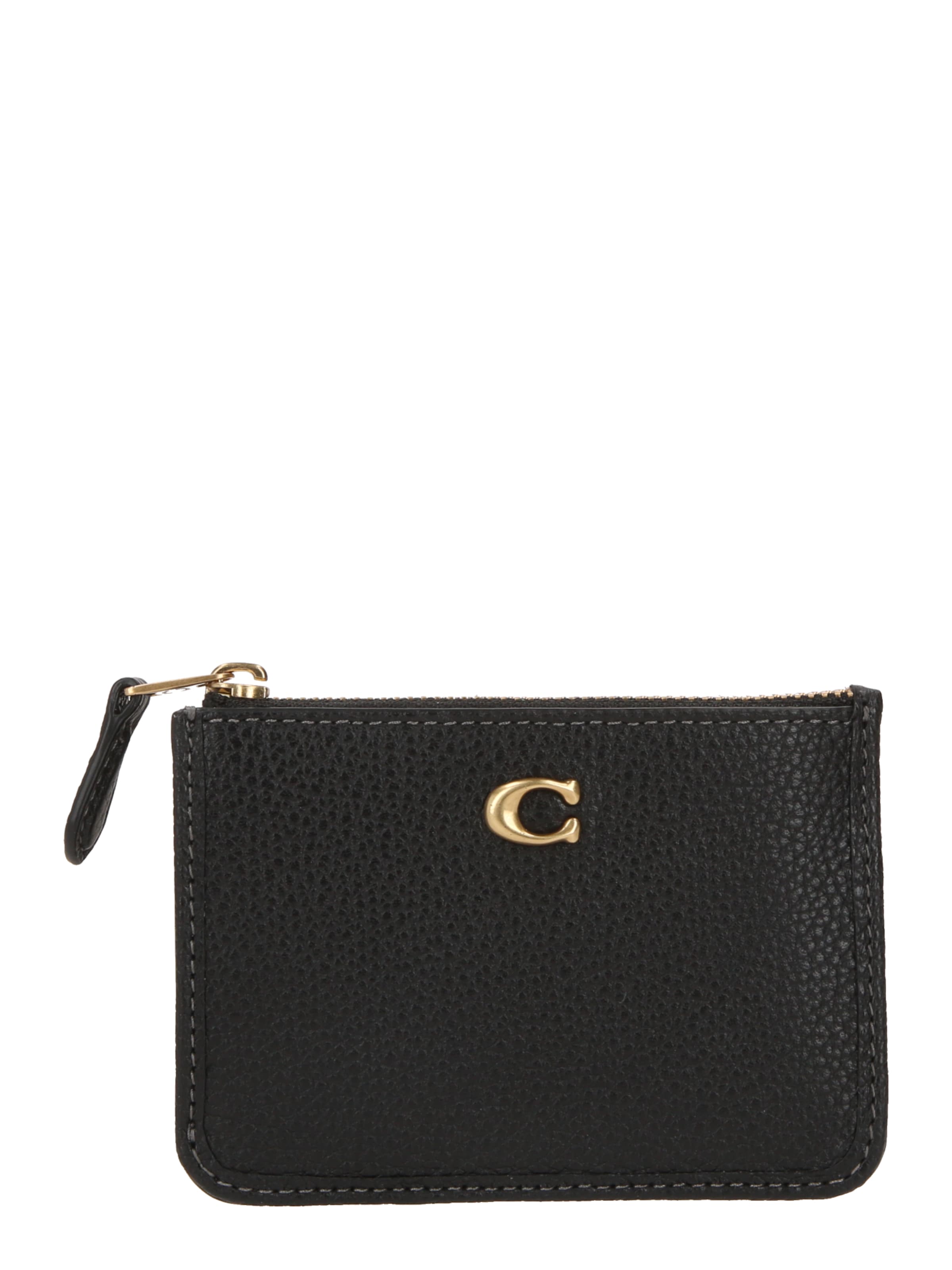 COACH Key ring 'Mini Skinny' in Black: front