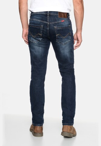 Regular Jean 'Portland' Hero en bleu