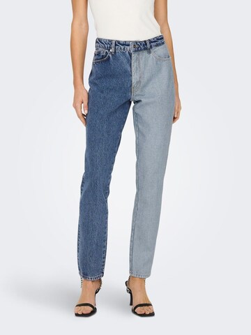 ONLY Regular Jeans 'LINDA' in Blue: front