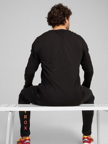 PUMA - Camisa funcionais 'HYROX x PUMA Run Cloudspun' em preto