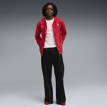 PUMA Sportsweatjacke 'Scuderia Ferrari' in Rot