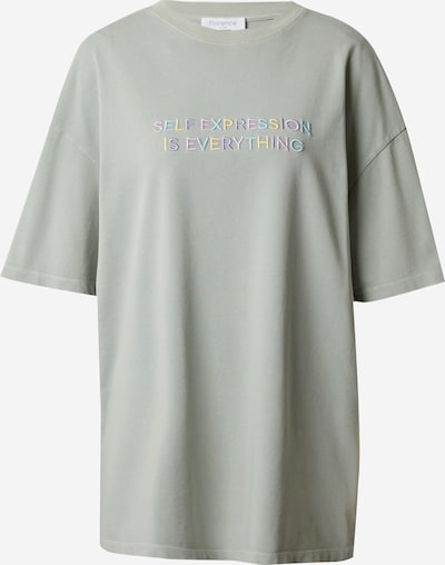 florence by mills exclusive for ABOUT YOU Oversized shirt 'Contentment' in Turquoise / Yellow / Khaki / Light purple, Item view