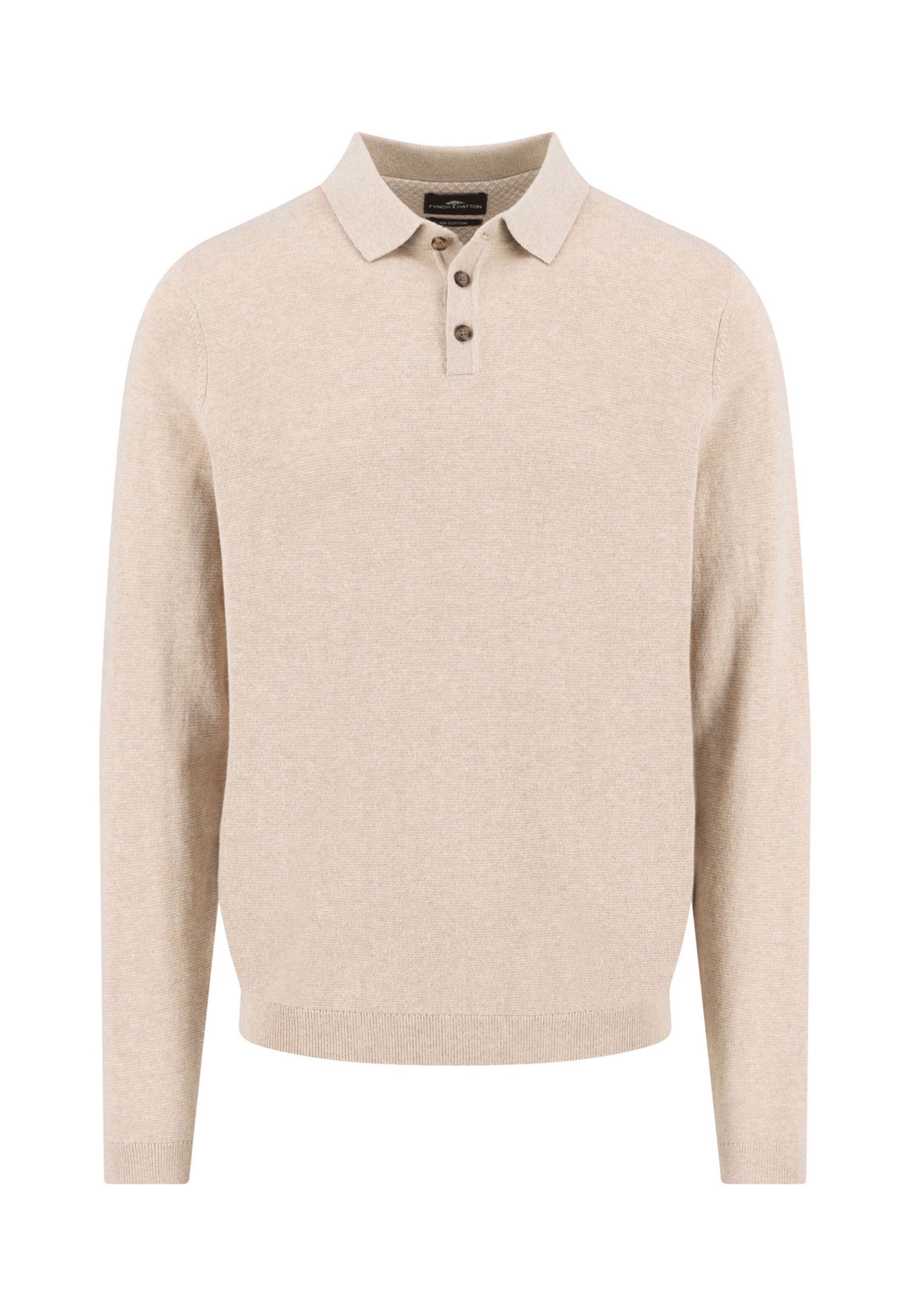FYNCH-HATTON Pullover in Beige: Vorderseite