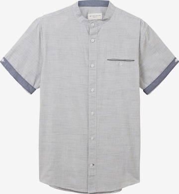 TOM TAILOR Regular fit Button Up Shirt in Blue: front