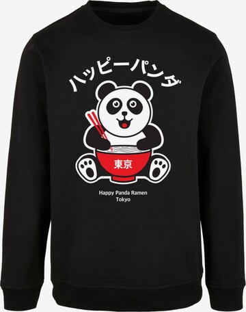 Merchcode Sweatshirt 'TORC - Happy Panda' in Schwarz: predná strana