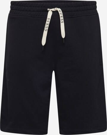 GUESS Kalhoty 'CLOVIS' – černá: přední strana