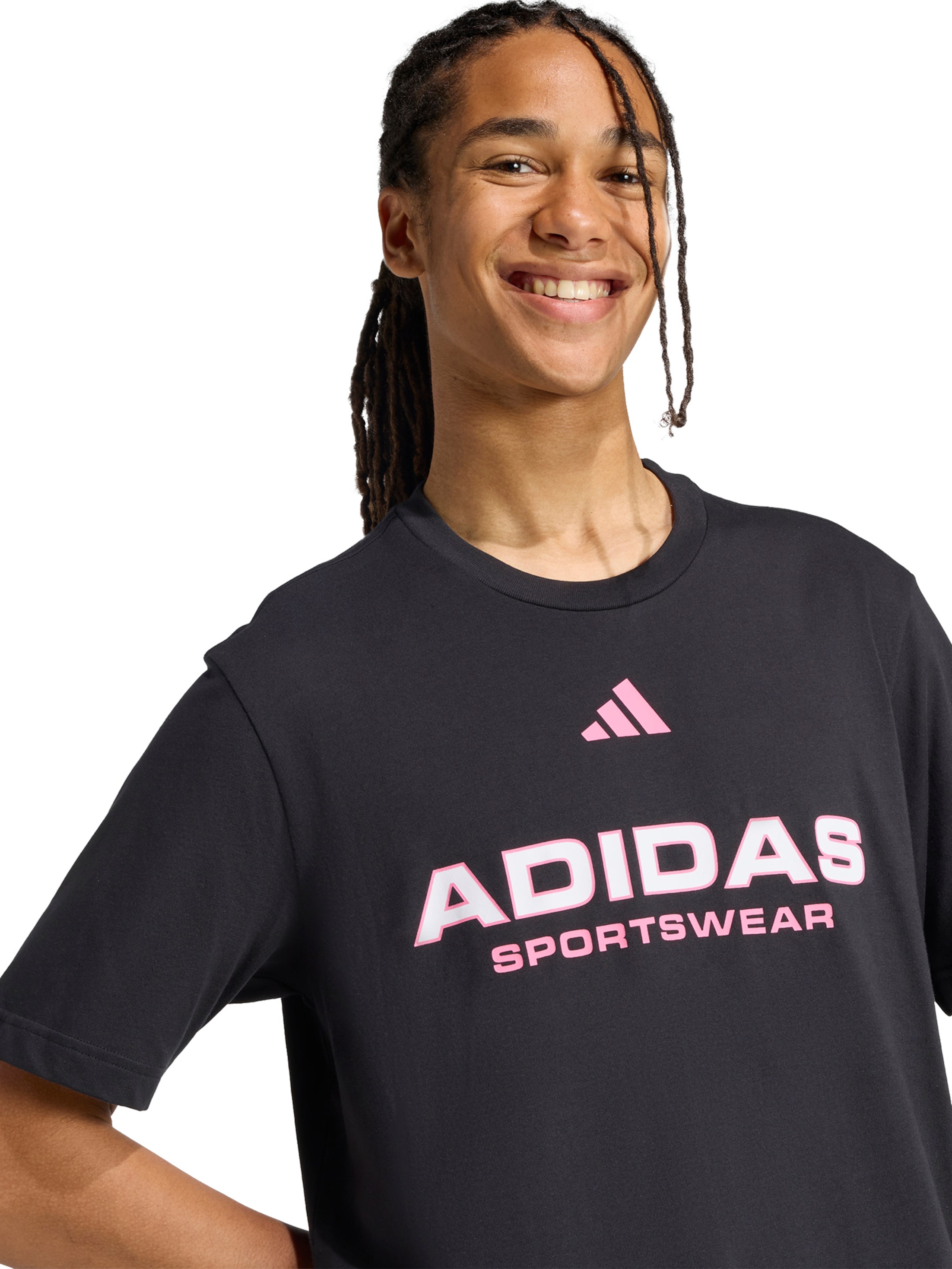 ADIDAS SPORTSWEAR Shirt 'HOT' in Black