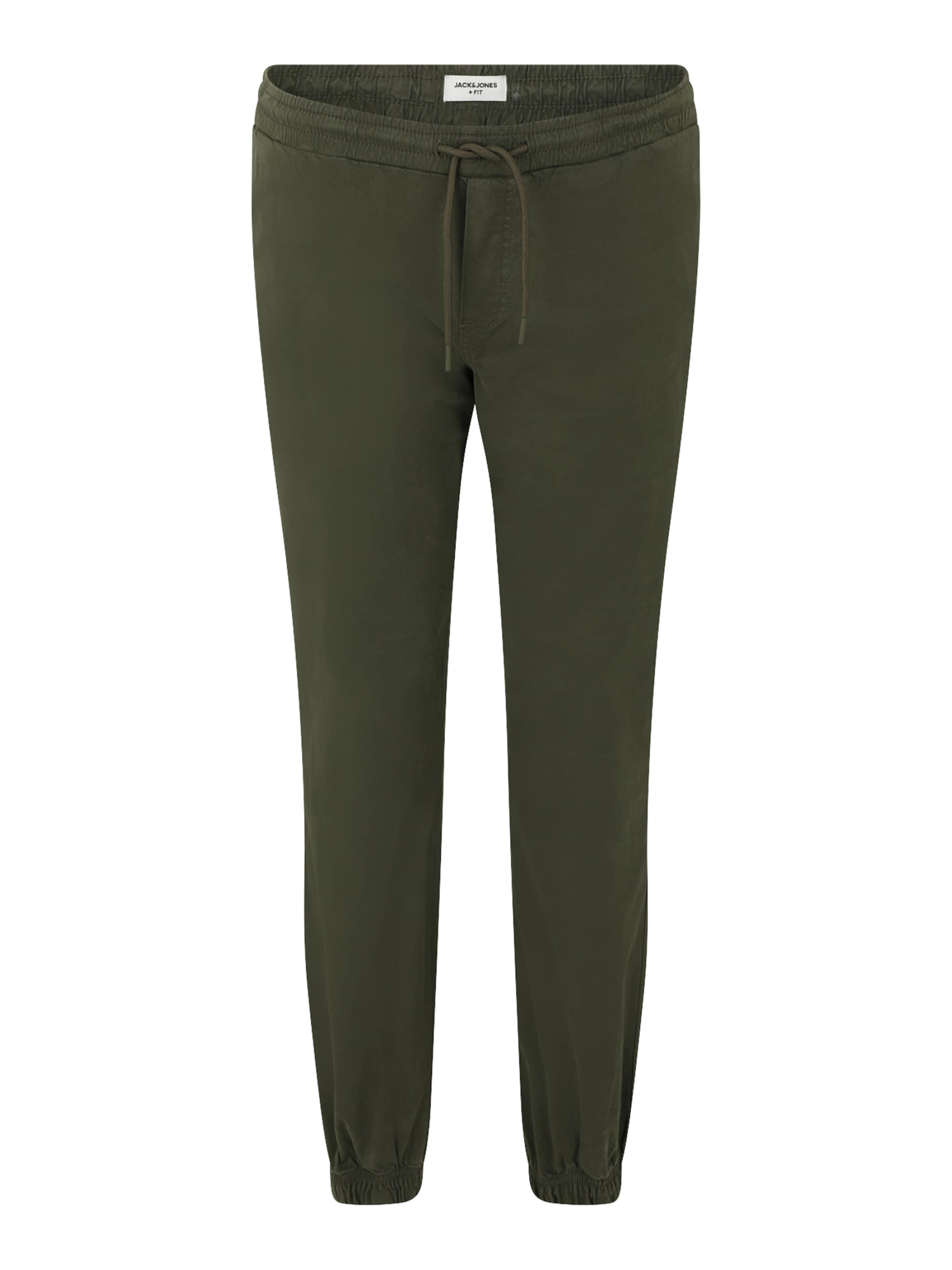 Jack & Jones Plus Конический (Tapered) Штаны 'JPSTKANE' в Зеленый: спереди