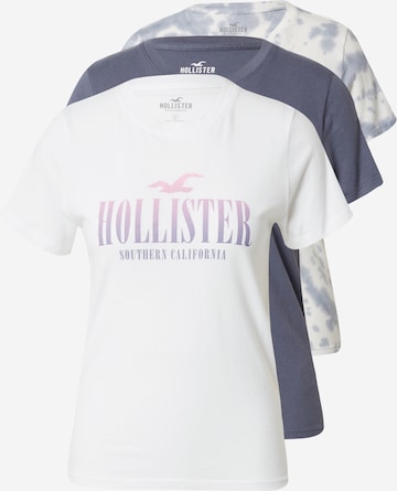 HOLLISTER Koszulka w kolorze niebieski: przód