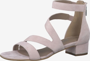 TAMARIS Sandalen met riem in Roze: voorkant