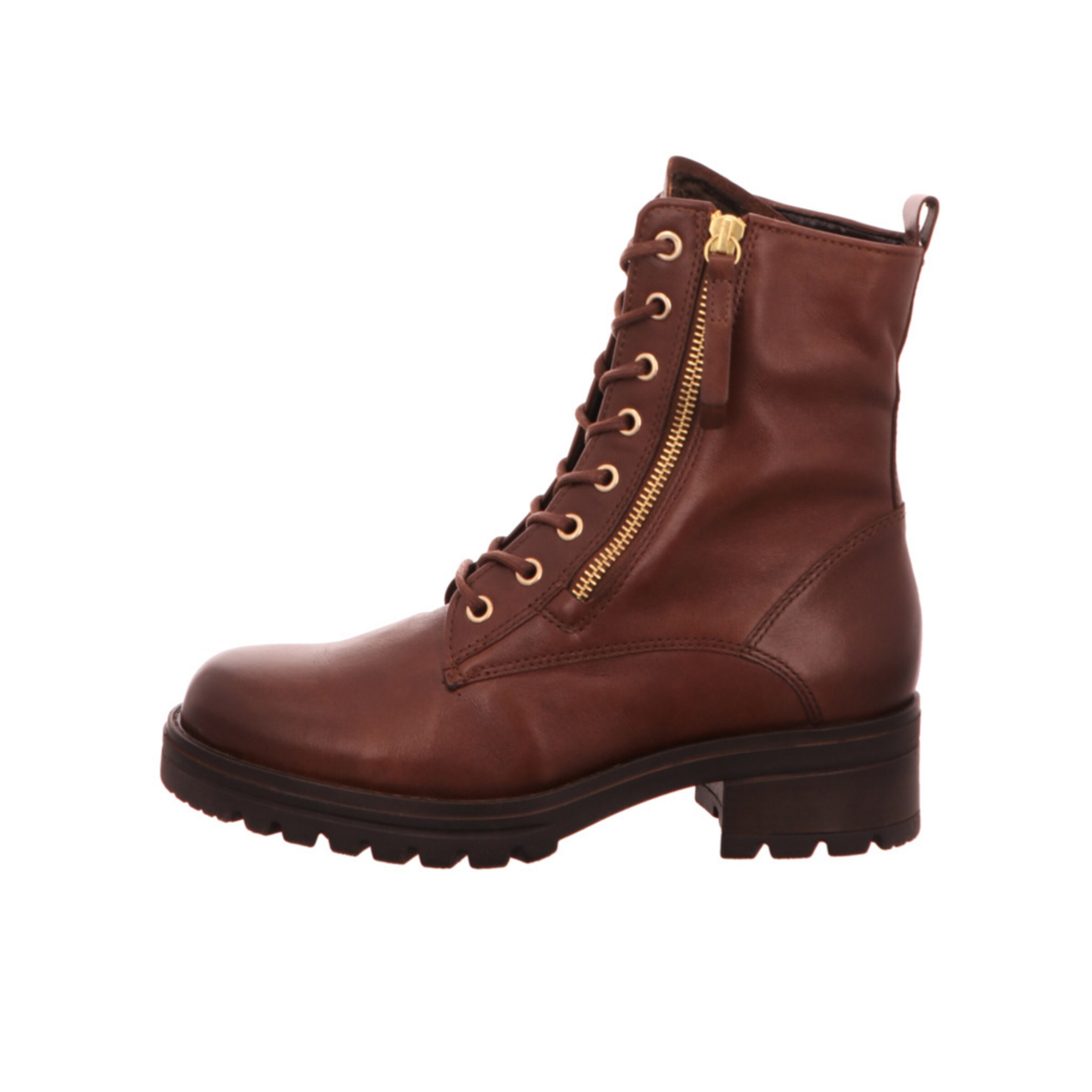 GABOR Schnürstiefelette in Braun