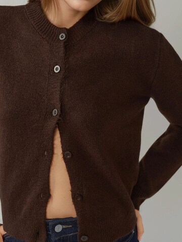 Cardigan Hiccup en marron
