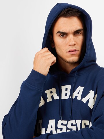 Urban Classics Regular fit Sweatshirt in Blue