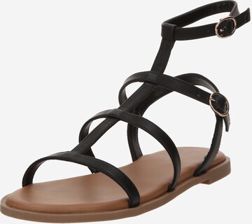 CALL IT SPRING Sandalen met riem 'ALEKSA' in Zwart: voorkant