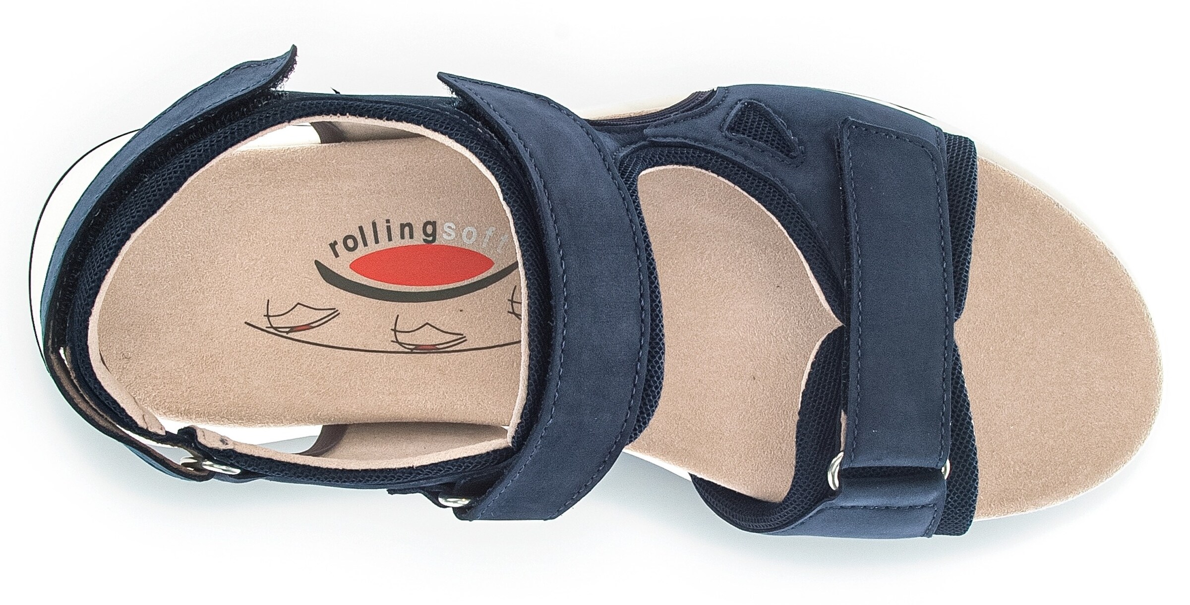 GABOR Sandale in Blau