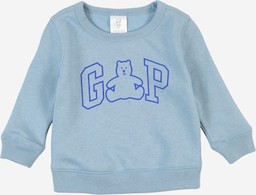 GAPSweater majica - plava boja: prednji dio