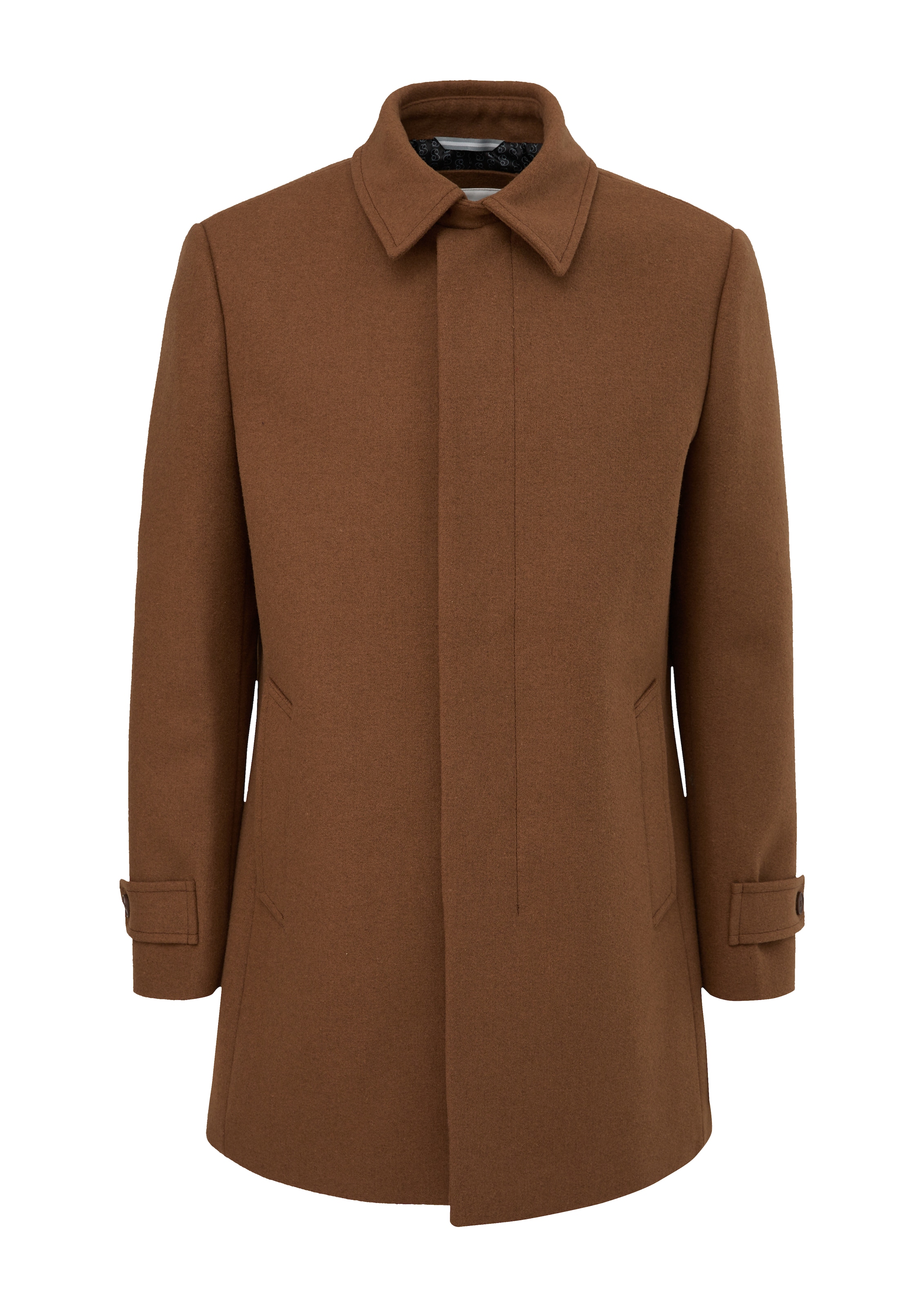 s.Oliver Mantel in Braun: Vorderseite