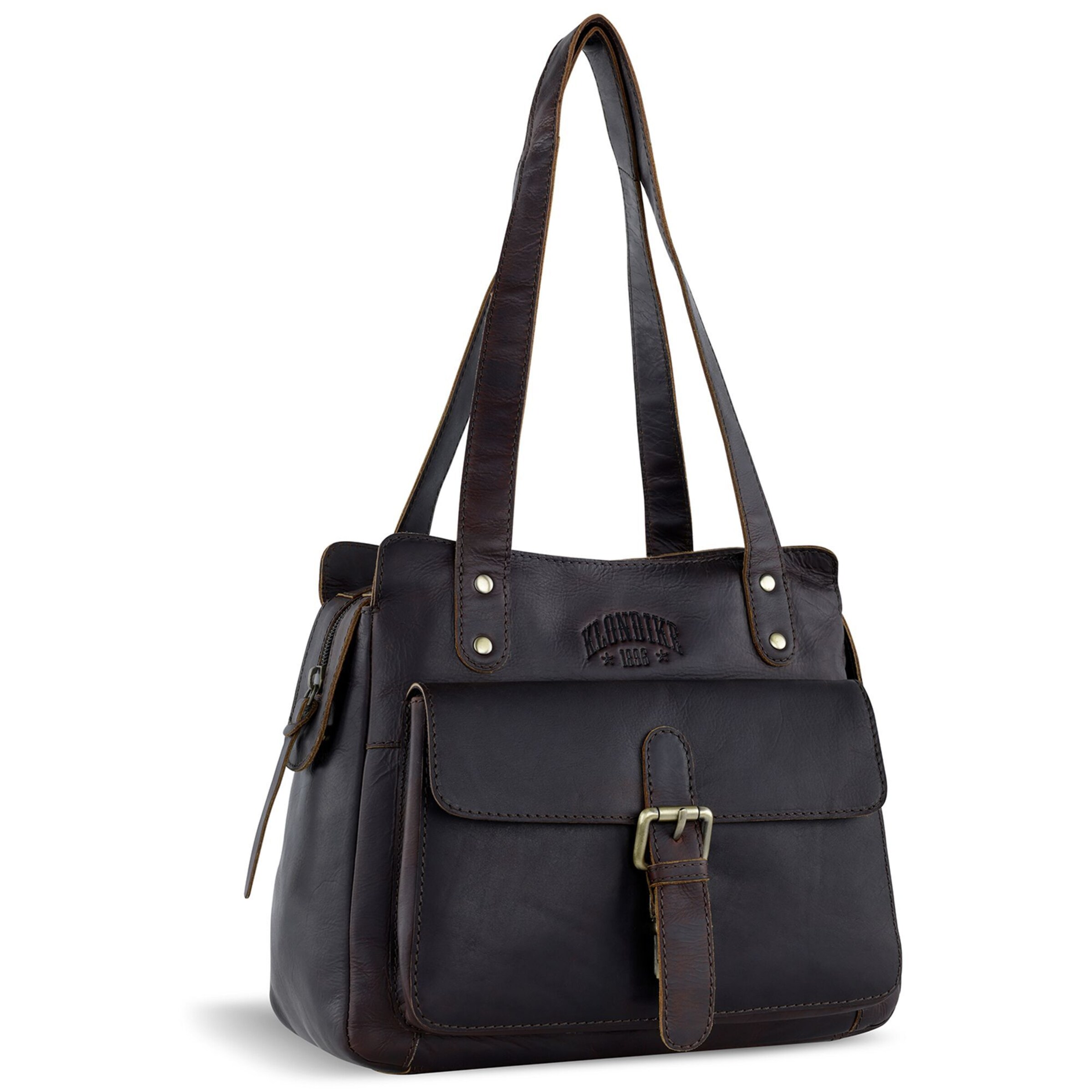 KLONDIKE 1896 Shoulder bag 'Rush Zoe' in Brown