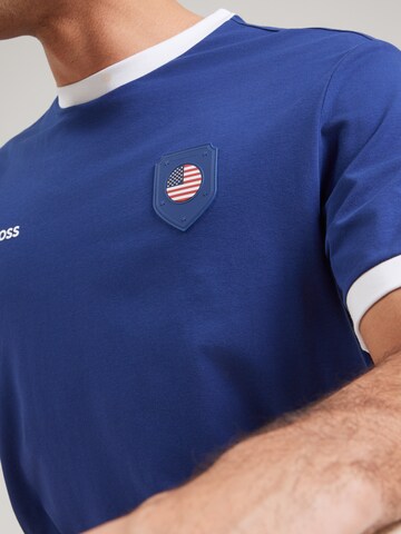 BOSS - Camiseta en azul