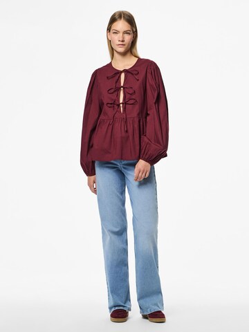 PIECES Bluse 'JOLLY ' in Rot