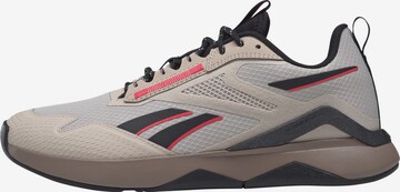 Sneaker de alergat de la Reebok pe bej: față