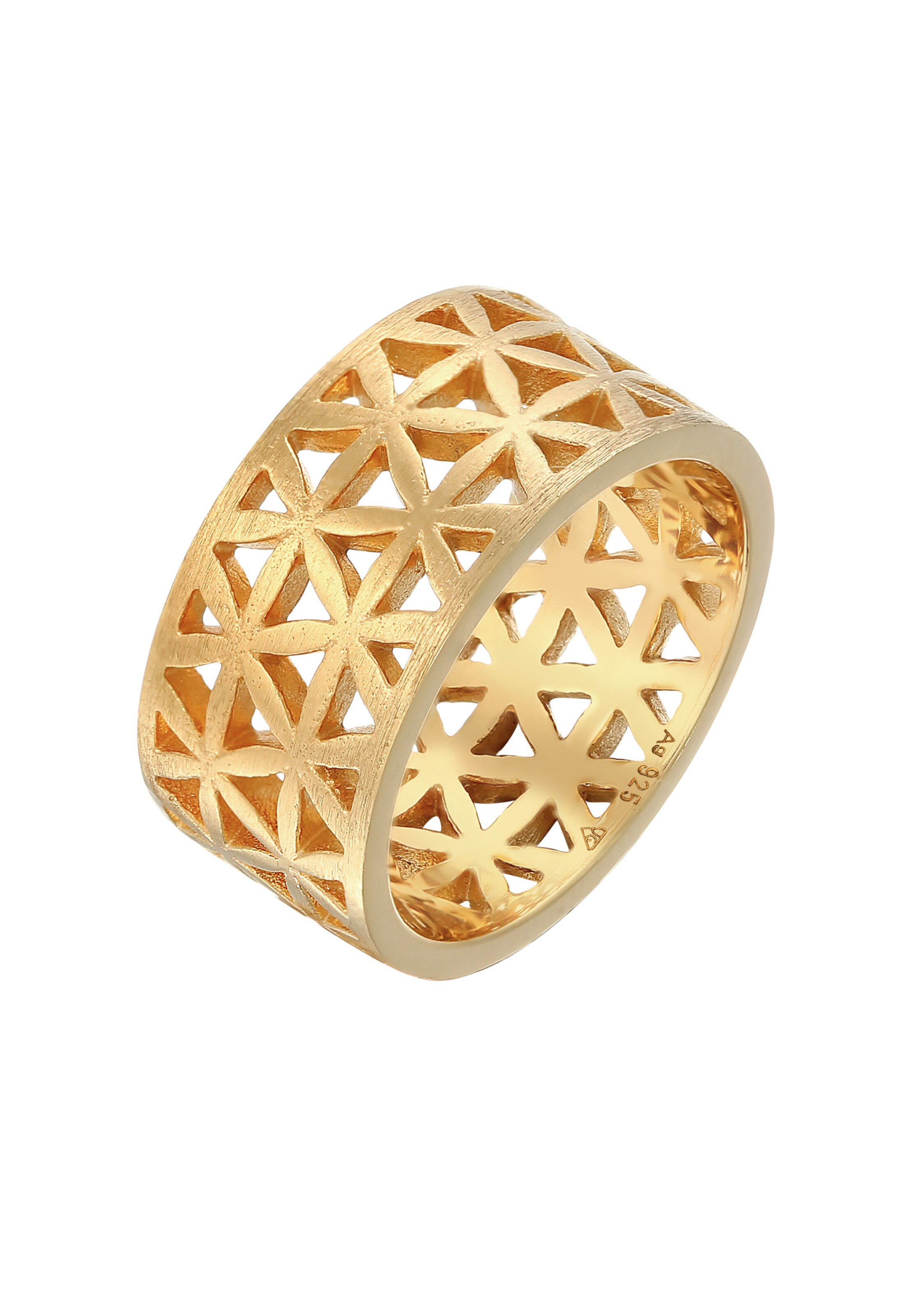 ELLI Ring 'Ring' in Gold: front