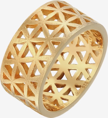 ELLI Ornament 'Ring' in Gold: Vorderseite
