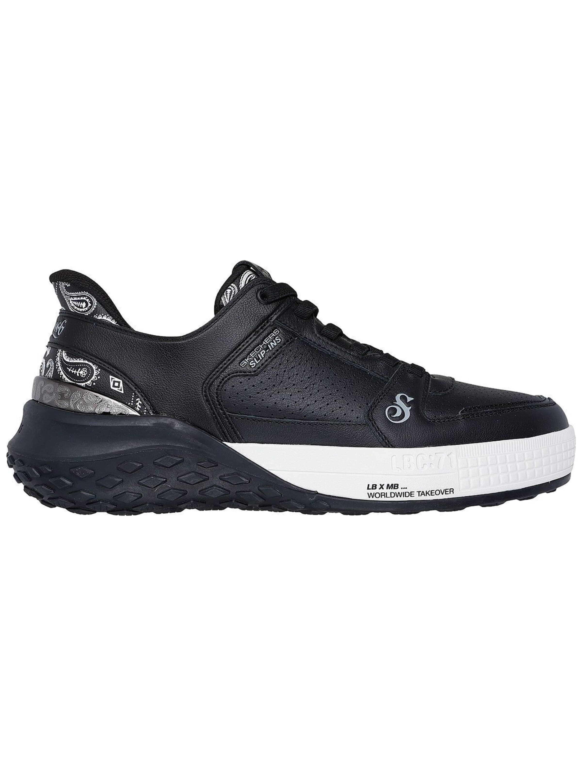 Scarpa slip-on 'Sizzle - Snoop Sizzl' di SKECHERS in nero
