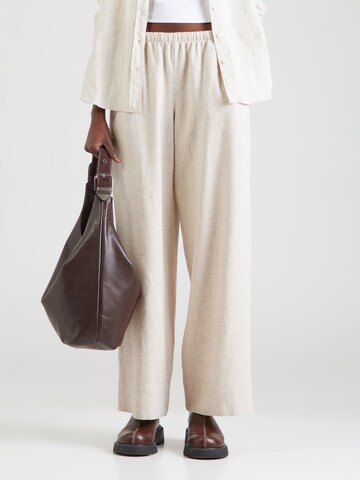 Wide leg Pantaloni di GAP in marrone: frontale
