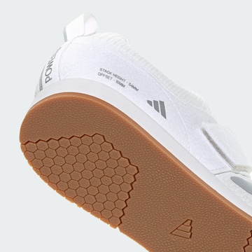 Chaussure de sport 'Powerlift 5' ADIDAS PERFORMANCE en blanc