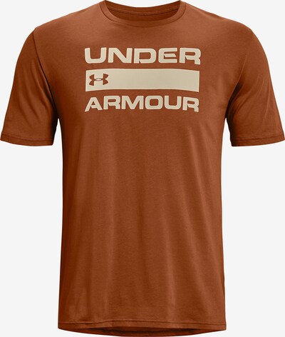 UNDER ARMOUR Performance shirt 'Team Issue' in Orange / Dark orange / White, Item view