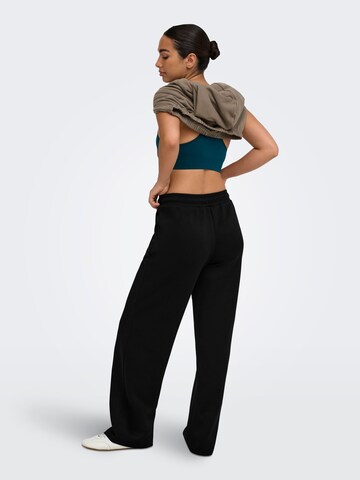 ONLY PLAY Regular Workout Pants 'ONPLOUNGE' in Black