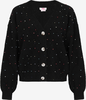 MYMO Gebreid vest in Zwart: voorkant