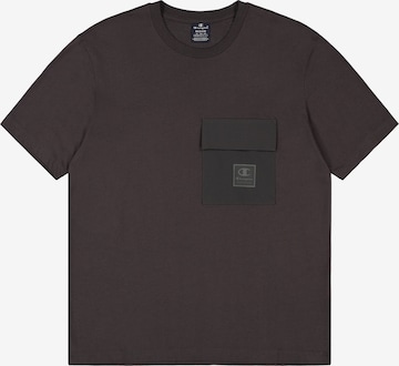 Champion Authentic Athletic Apparel T-Shirt in Grau: Vorderseite