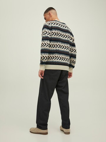 Pull-over 'Percy' JACK & JONES en beige