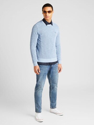 GUESS Pullover 'CASEY' in Blau