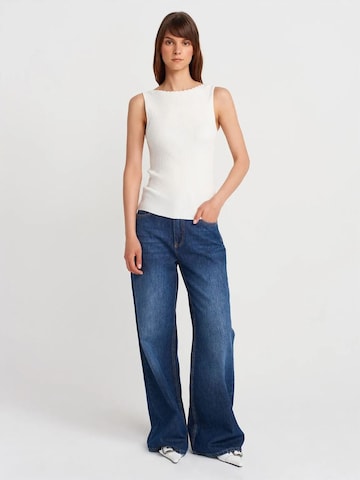 Camicia da donna 'Blusen' di Dilvin in bianco