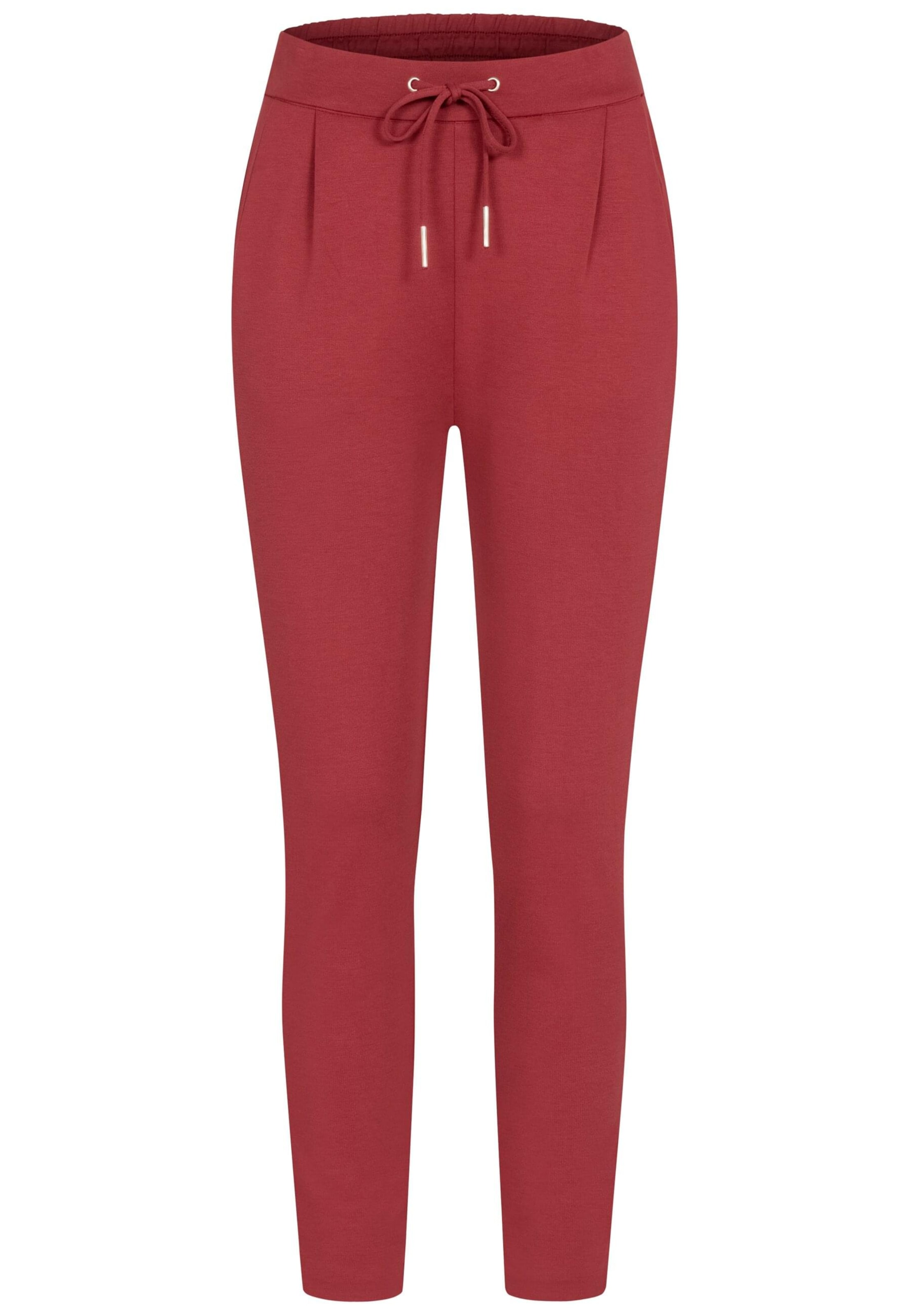 Cloud5ive Slimfit Hose in Rot: Vorderseite