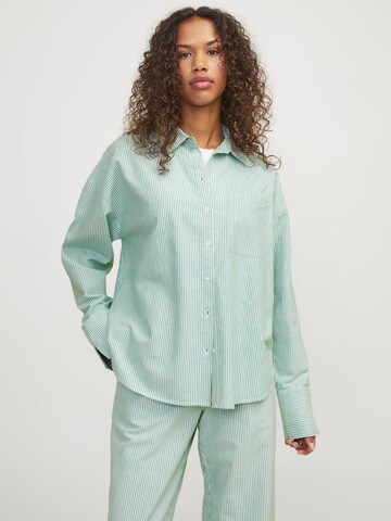 JJXX Blouse 'SIVA' in Groen: voorkant