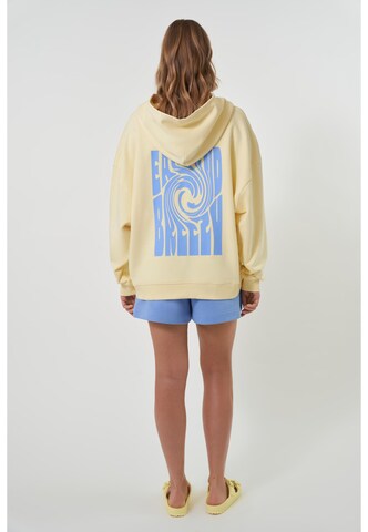OH APRIL Sweat jacket 'Breezy' in Yellow