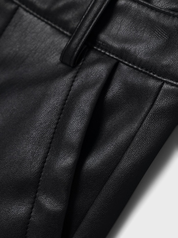 NAME IT Široke hlačnice Hlače 'SALLI' | črna barva