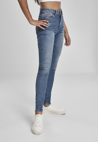 Skinny Jeans de la Urban Classics pe albastru