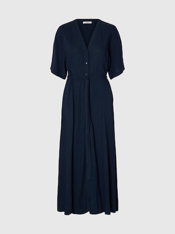 SELECTED Dress in Blue: front