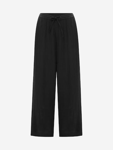 Wide Leg Pantalon 'Sunset' SEA LEVEL en noir