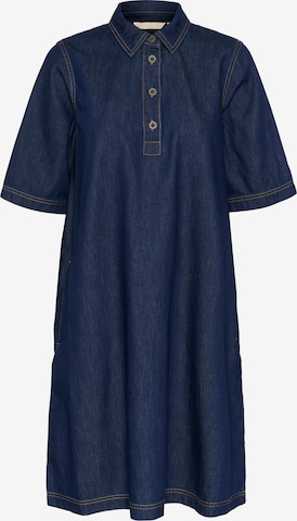 CULTURE Shirt dress 'Winnie Arpa' in Blue: front